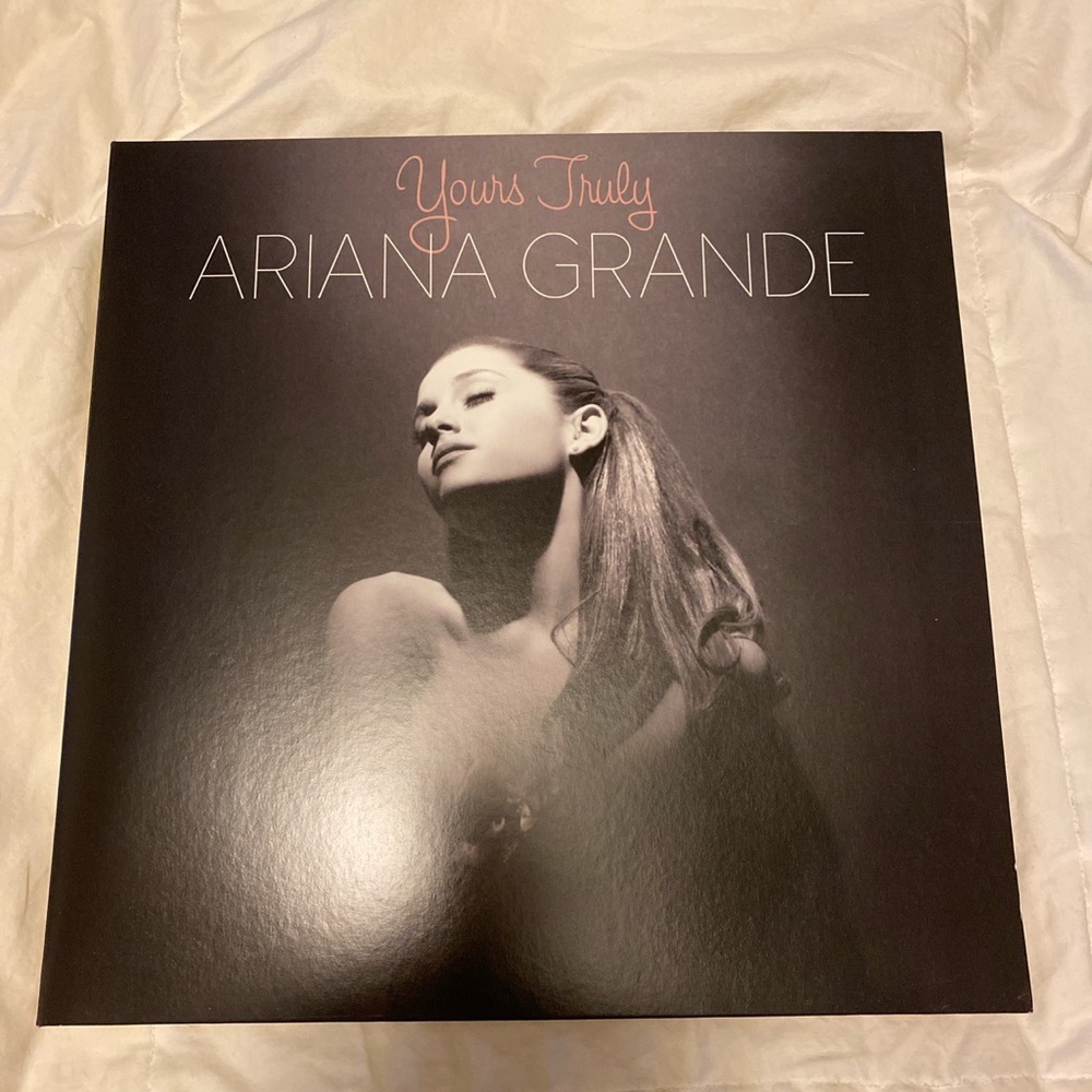 SOLD Limited Edition Ariana Grande YT vinyl
